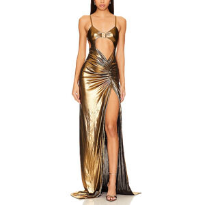 J.Angelique 'Fiona' Gold Dress Size XS